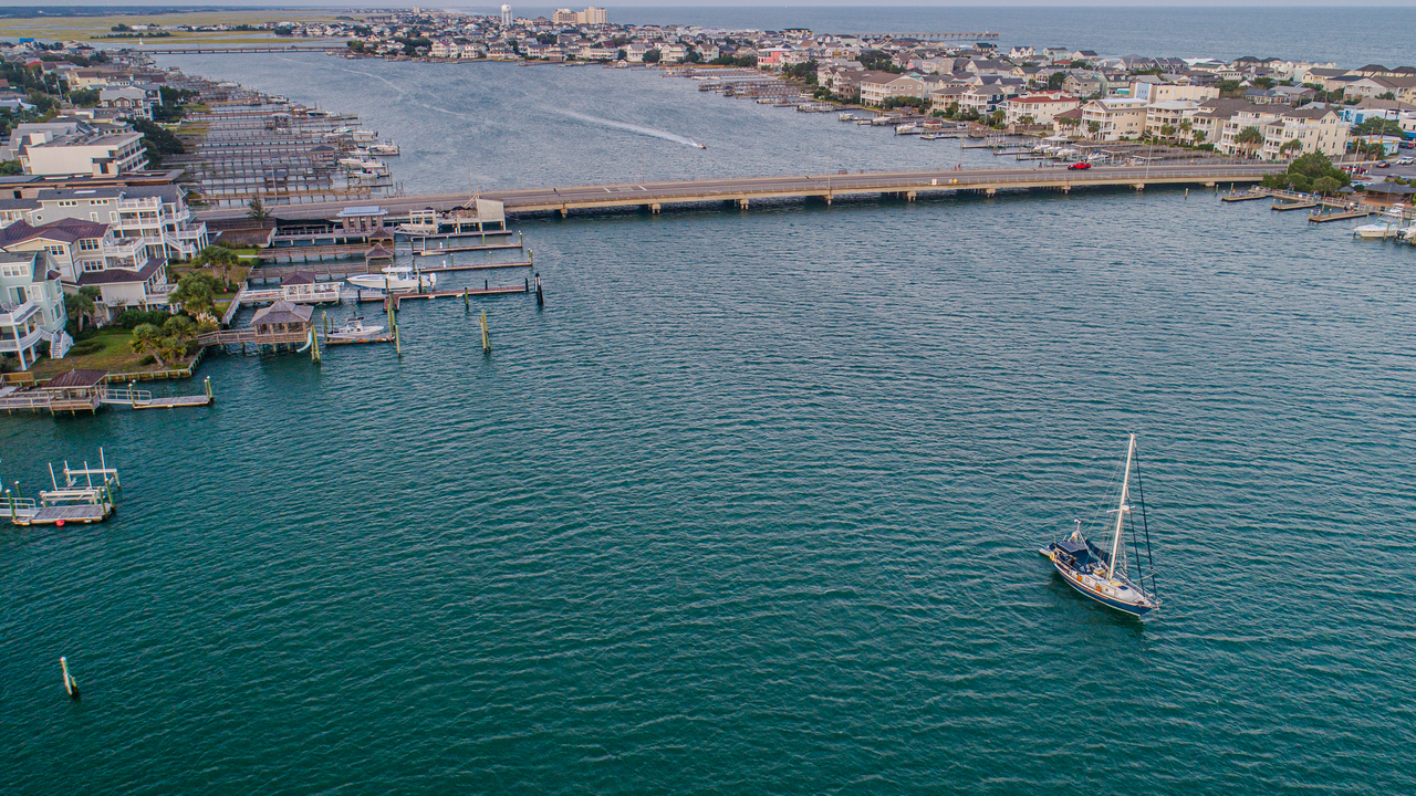 Wrightsville Beach aerial